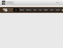 Tablet Screenshot of foxdesignsstudio.com